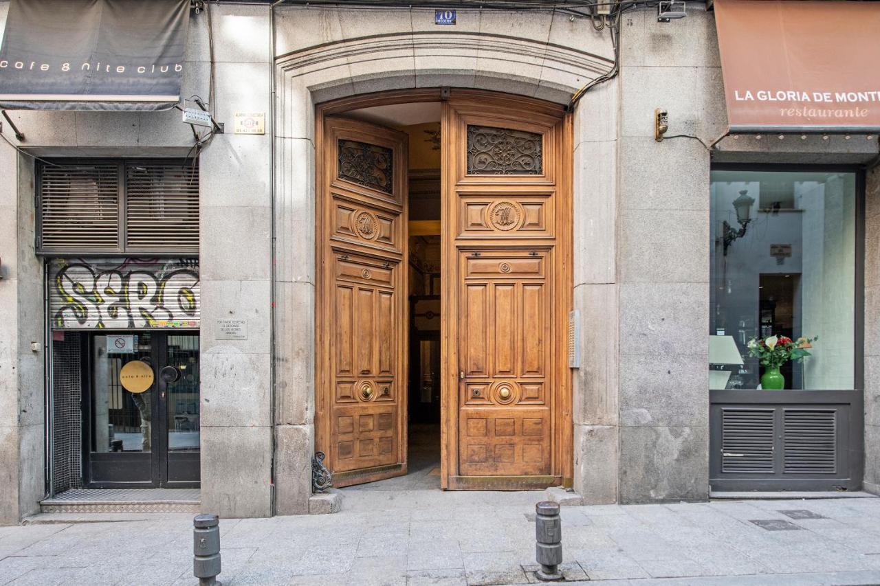 Acogedor Y Centrico Apartamento En Gran Via Madrid Esterno foto