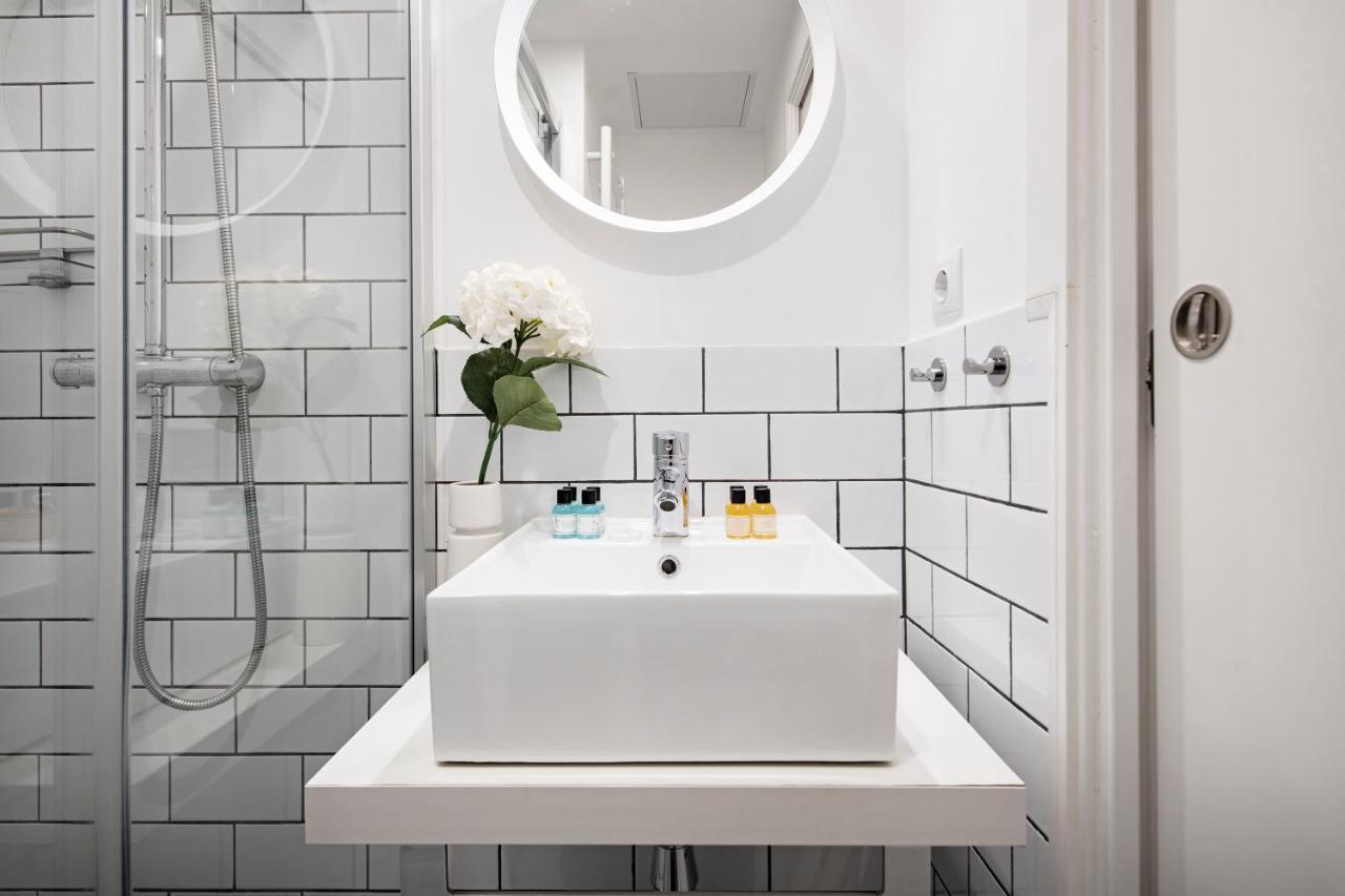 Acogedor Y Centrico Apartamento En Gran Via Madrid Esterno foto